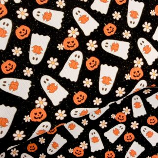 Cute Ghosts 013 Canvas Fabric Sheet