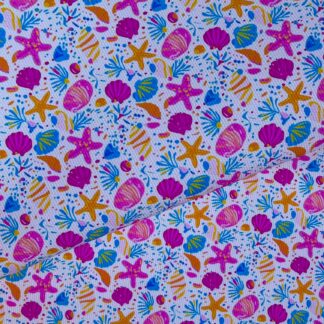 Seashells 002 Canvas Fabric Sheet