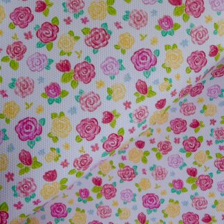 Flowers 005 Canvas Fabric Sheet