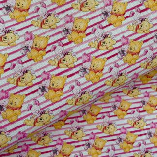 Pooh 077 Canvas Fabric Sheet