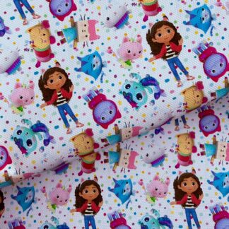 Dollhouse 021 Canvas Fabric Sheet