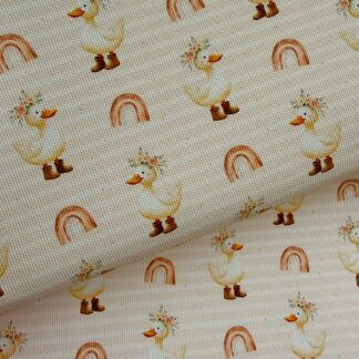 Boho Goose 001 Canvas Fabric Sheet