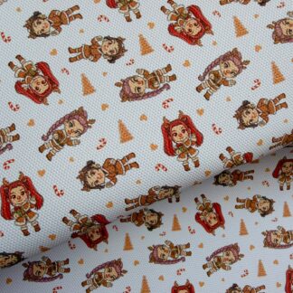 K Pop Christmas 002 Canvas Fabric Sheet
