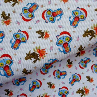 K Pop Christmas 003 Canvas Fabric Sheet
