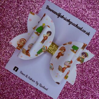 K Pop Christmas 004 Hair Bow