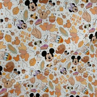 Disney Halloween 020 Canvas Fabric Sheet