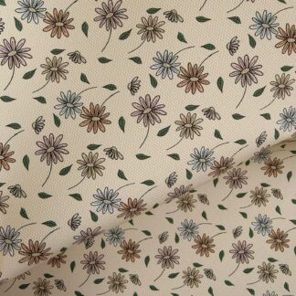 Flowers 079 Canvas Fabric Sheet