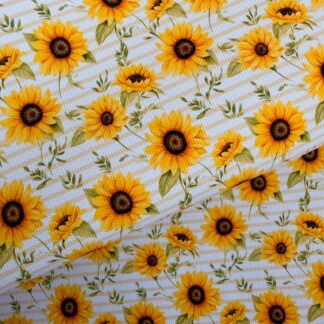 Sunflower 005 Canvas Fabric Sheet