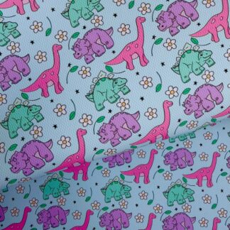 Dino 021 Canvas Fabric Sheet