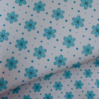 Flowers 076 Canvas Fabric Sheet