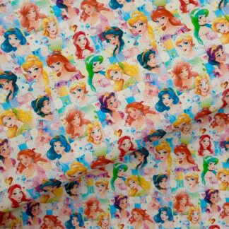 Princess 012 Canvas Fabric Sheet