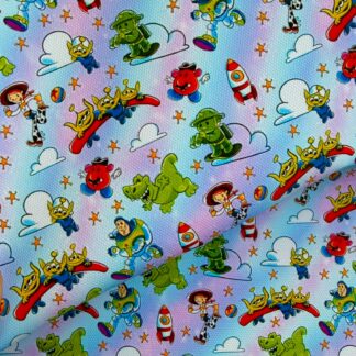 Pixar Movies 109 Canvas Fabric Sheet