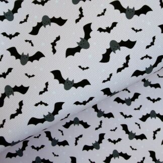 Bats 002 Canvas Fabric Sheet