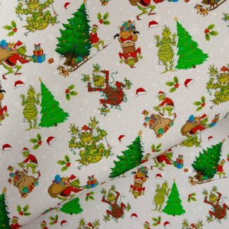 Stolen Christmas 002 Canvas Fabric Sheet