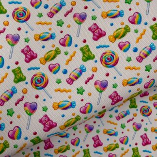 Candy Land 001 Canvas Fabric Sheet