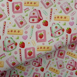 School 008 Canvas Fabric Sheet