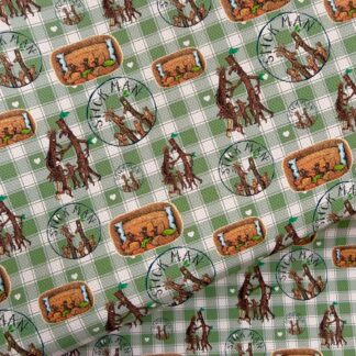 Stick 001 Canvas Fabric Sheet