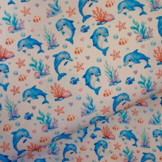 Ocean Friends 010 Canvas Fabric Sheet