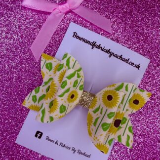 Sunflower 004 Hair Bow