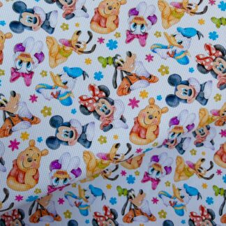 Disney 048 Canvas Fabric Sheet