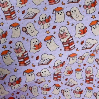 Cute Ghosts 015 Canvas Fabric Sheet