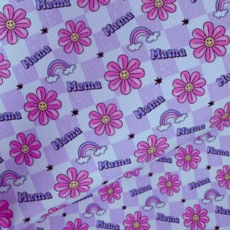 Mama 001 Canvas Fabric Sheet