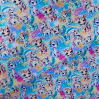 Unicorn 036 Canvas Fabric Sheet