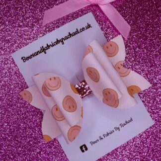Smiley 005 Hair Bow