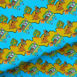 Mystery Gang 003 Canvas Fabric Sheet