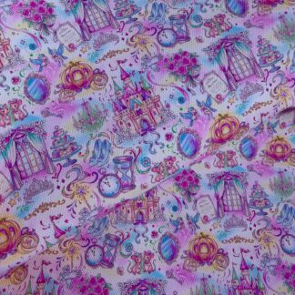 Glass Slipper 013 Canvas Fabric Sheet