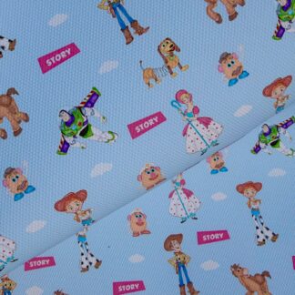 Pixar Toys 027 Canvas Fabric Sheet