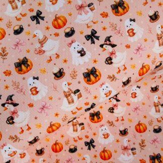 Halloween Goose 002 Canvas Fabric Sheet