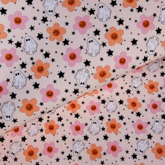 Cute Ghosts 018 Canvas Fabric Sheet