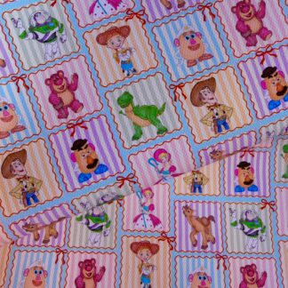 Pixar Toys 018 Canvas Fabric Sheet