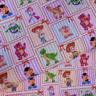 Pixar Toys 019 Canvas Fabric Sheet