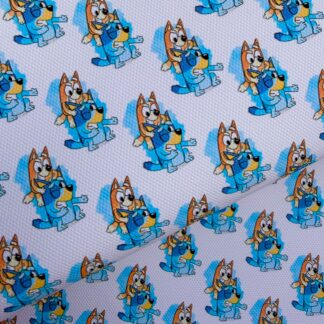 Blue Dog 055 Canvas Fabric Sheet
