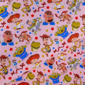 Pixar Toys 006 Canvas Fabric Sheet