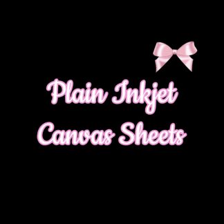 Plain Canvas Sheets