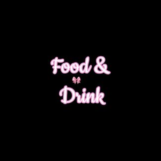 Food & Drink Canvas Fabric Sheets