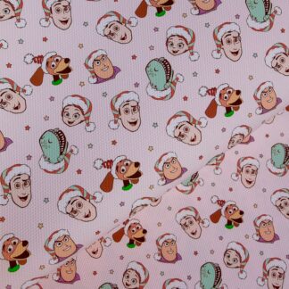 Disney Christmas Toys 001 Canvas Fabric Sheet