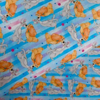Disney Pups 006 Canvas Fabric Sheet