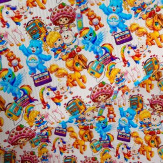 Childhood Friends 001 Canvas Fabric Sheet