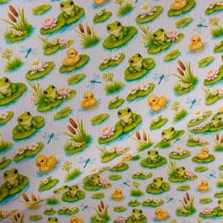 Pond Life 001 Canvas Fabric Sheet