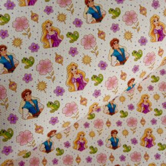 Golden Hair 008 Canvas Fabric Sheet
