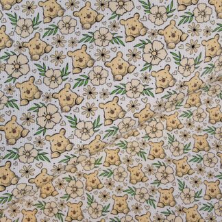 Pooh 021 Canvas Fabric Sheet