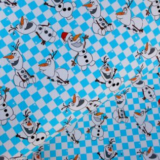 Christmas Frozen 001 Canvas Fabric Sheet