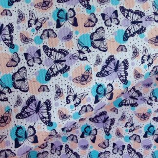 Butterflies 006 Canvas Fabric Sheet