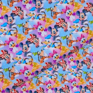 Clubhouse Friends 186 Canvas Fabric Sheet