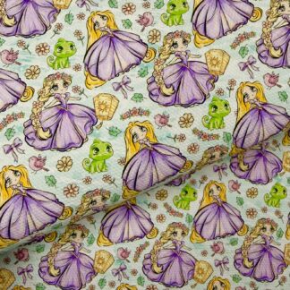 Golden Hair B 004 Canvas Fabric Sheet