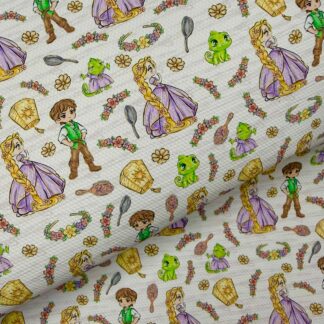 Golden Hair B 001 Canvas Fabric Sheet